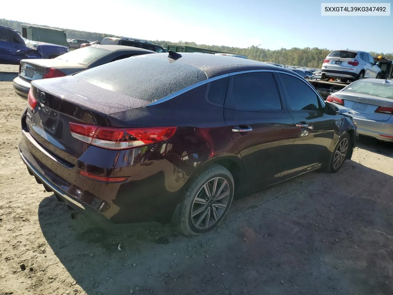 5XXGT4L39KG347492 2019 Kia Optima Lx