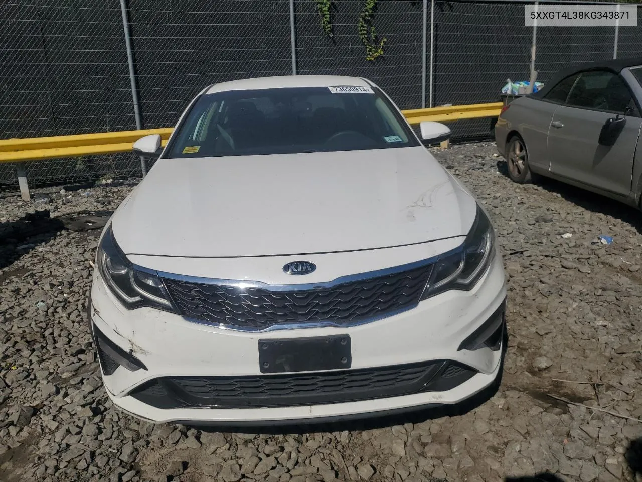 5XXGT4L38KG343871 2019 Kia Optima Lx