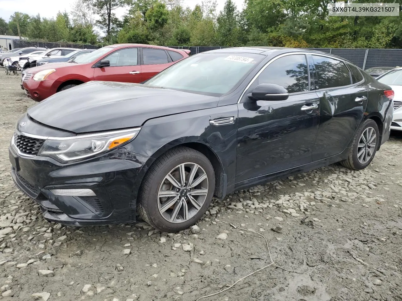 5XXGT4L39KG321507 2019 Kia Optima Lx