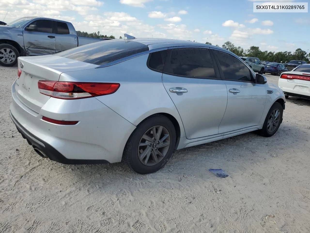 2019 Kia Optima Lx VIN: 5XXGT4L31KG289765 Lot: 73768904