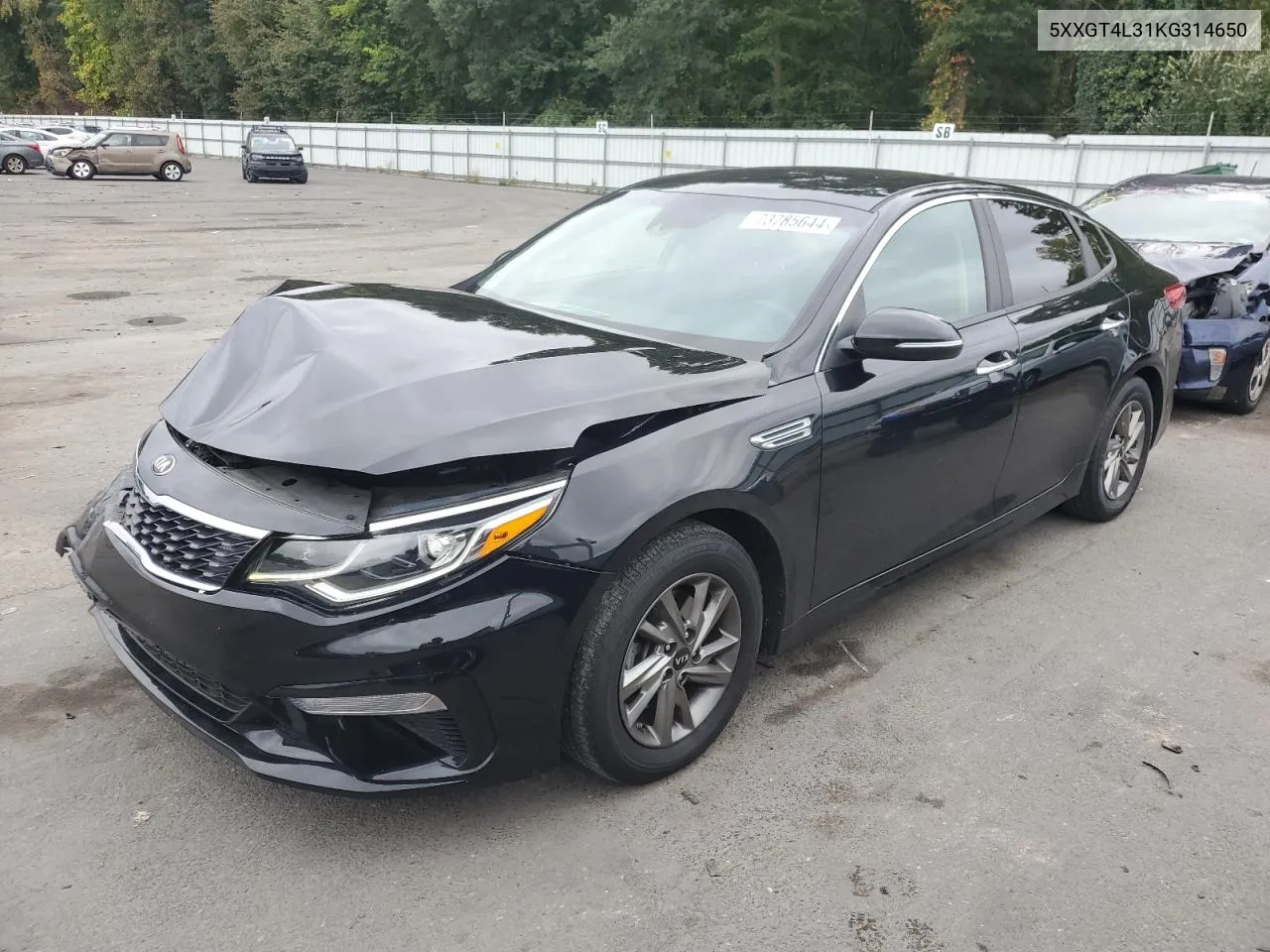 2019 Kia Optima Lx VIN: 5XXGT4L31KG314650 Lot: 73785644