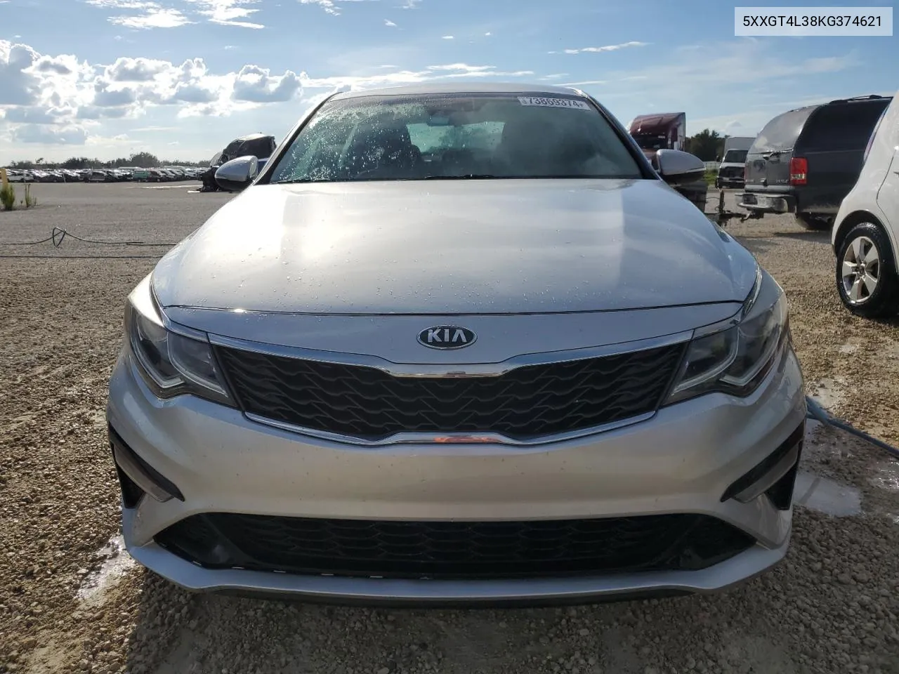 5XXGT4L38KG374621 2019 Kia Optima Lx