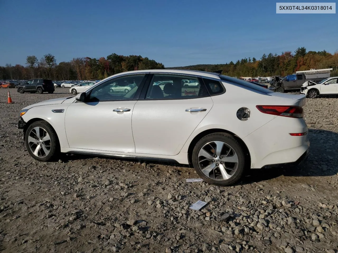 2019 Kia Optima Lx VIN: 5XXGT4L34KG318014 Lot: 73997584