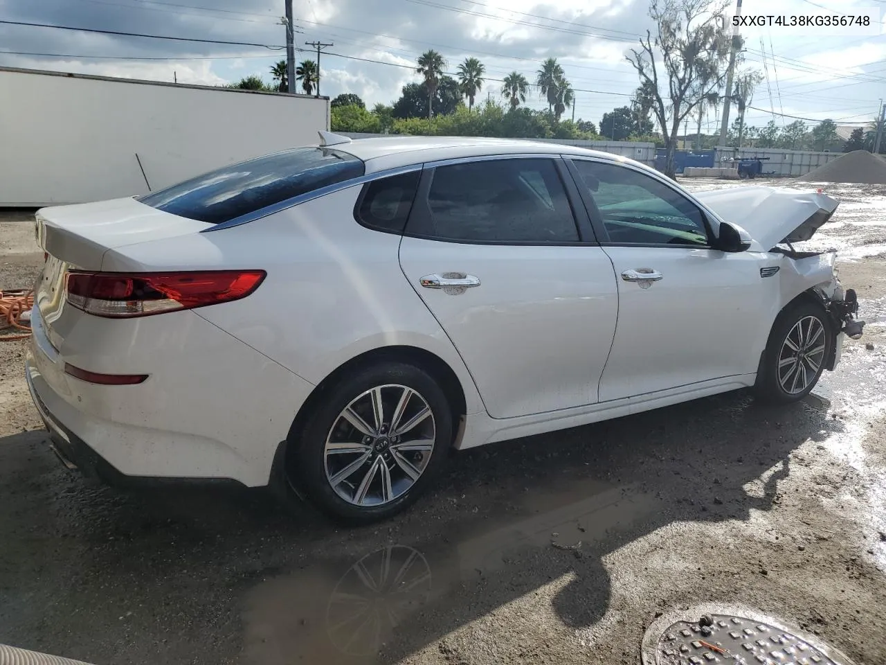 2019 Kia Optima Lx VIN: 5XXGT4L38KG356748 Lot: 74002974