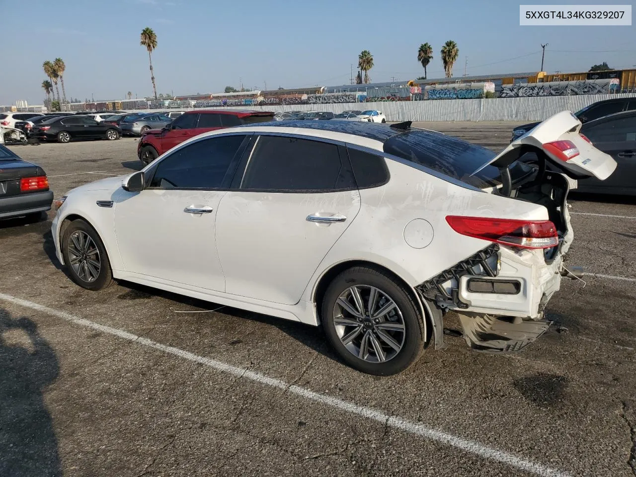 2019 Kia Optima Lx VIN: 5XXGT4L34KG329207 Lot: 74060704