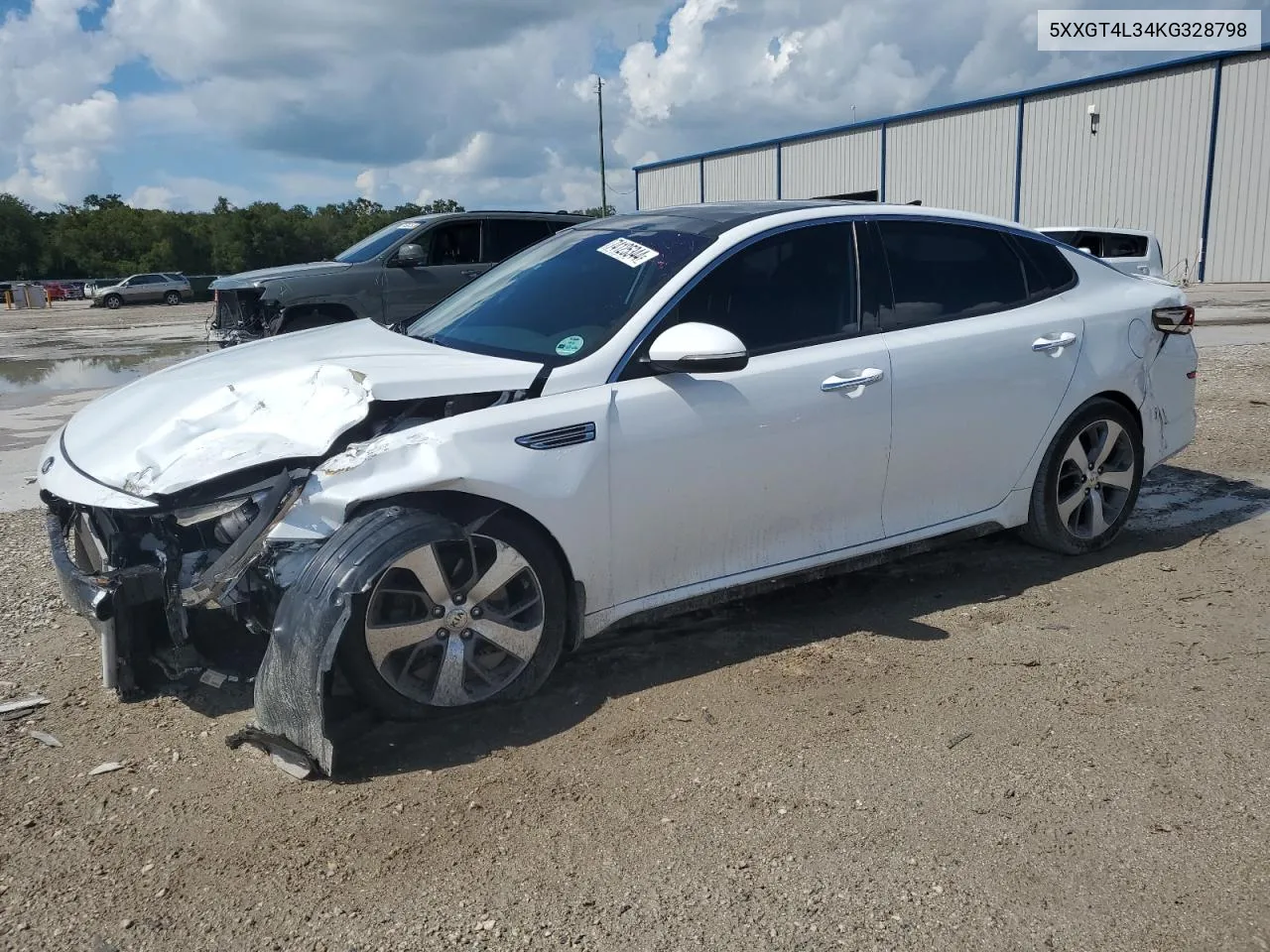 5XXGT4L34KG328798 2019 Kia Optima Lx