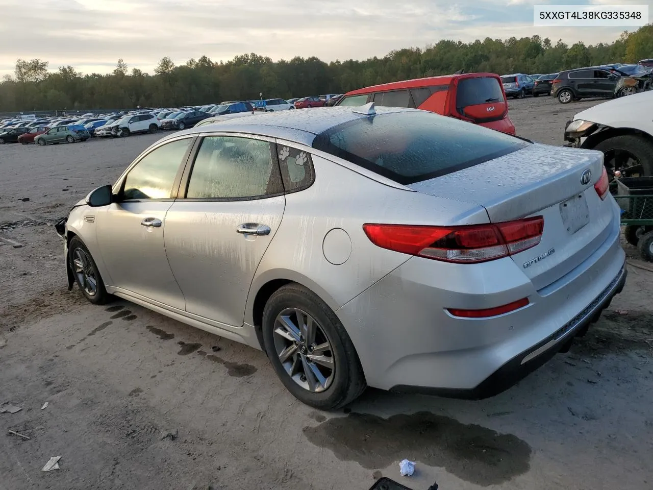 2019 Kia Optima Lx VIN: 5XXGT4L38KG335348 Lot: 74218834