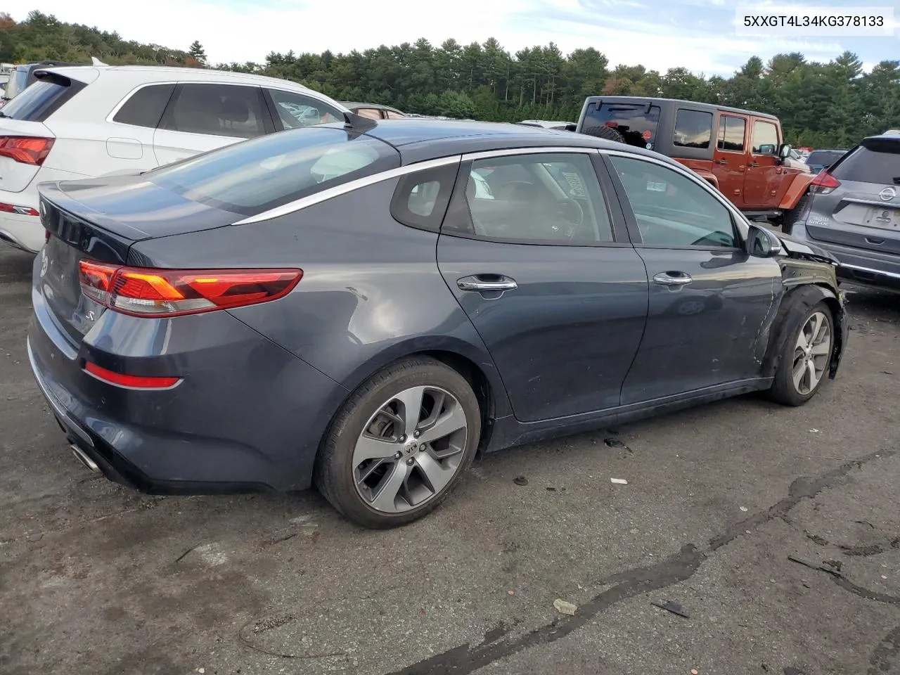 2019 Kia Optima Lx VIN: 5XXGT4L34KG378133 Lot: 74331274