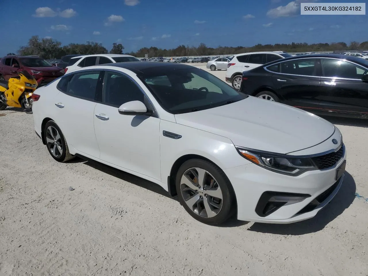 2019 Kia Optima Lx VIN: 5XXGT4L30KG324182 Lot: 74354404