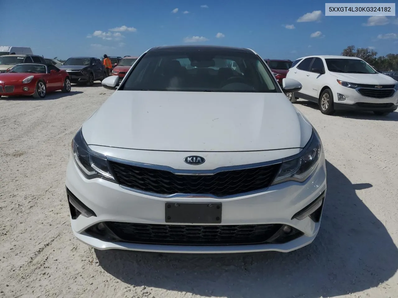 2019 Kia Optima Lx VIN: 5XXGT4L30KG324182 Lot: 74354404