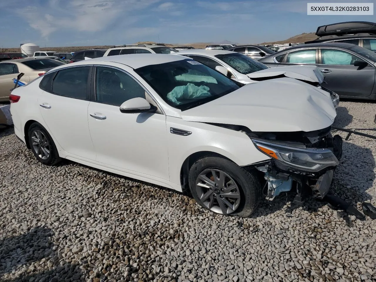 2019 Kia Optima Lx VIN: 5XXGT4L32KG283103 Lot: 74363944