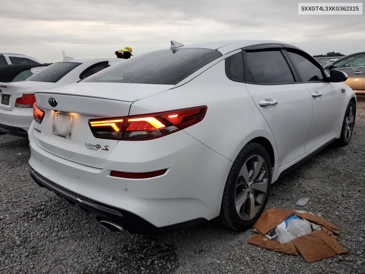 5XXGT4L3XKG362325 2019 Kia Optima Lx