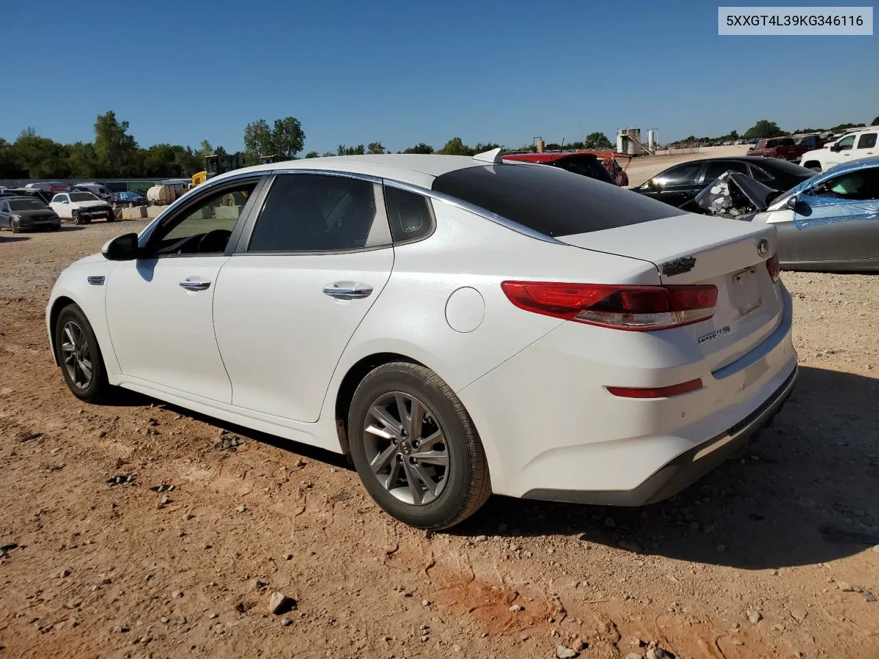 2019 Kia Optima Lx VIN: 5XXGT4L39KG346116 Lot: 74484464