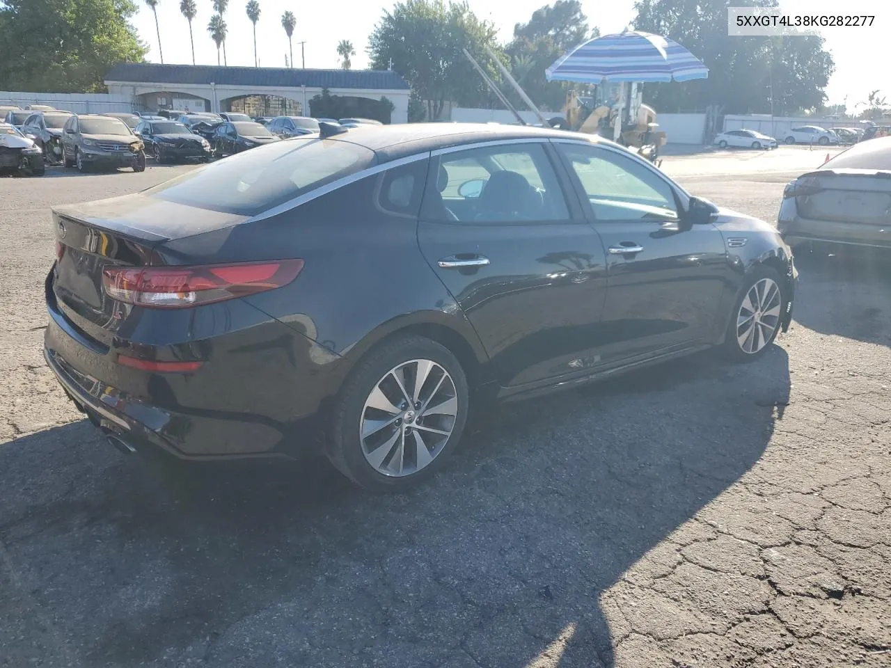 5XXGT4L38KG282277 2019 Kia Optima Lx