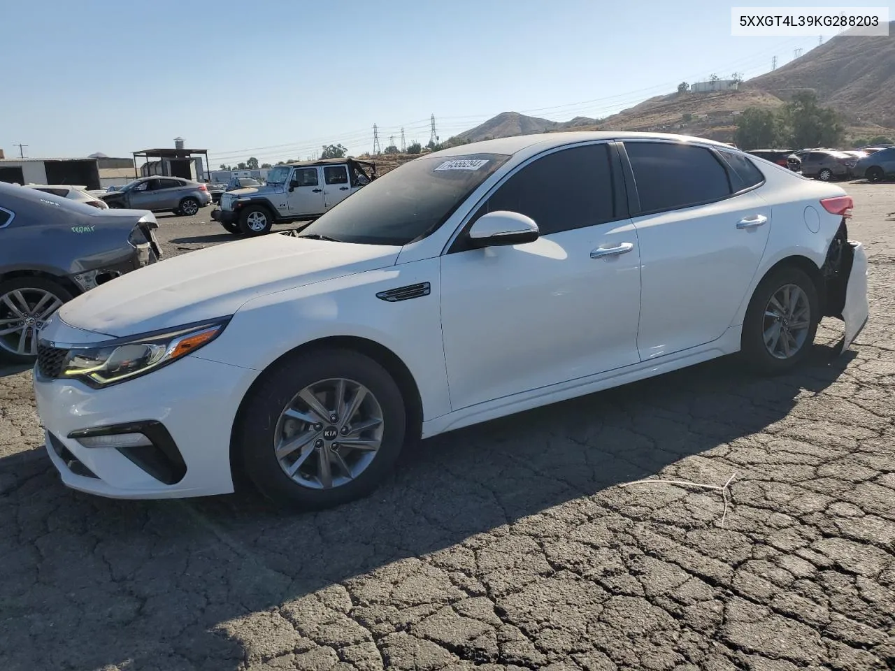 2019 Kia Optima Lx VIN: 5XXGT4L39KG288203 Lot: 74566294