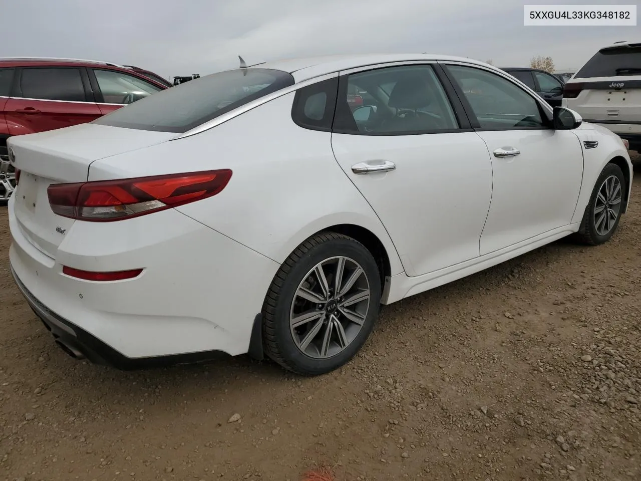 2019 Kia Optima Ex VIN: 5XXGU4L33KG348182 Lot: 74590444