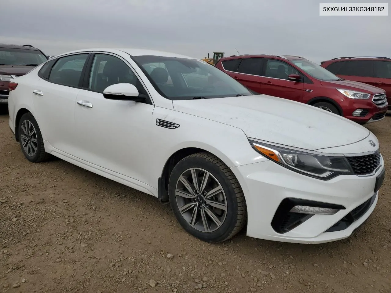 5XXGU4L33KG348182 2019 Kia Optima Ex