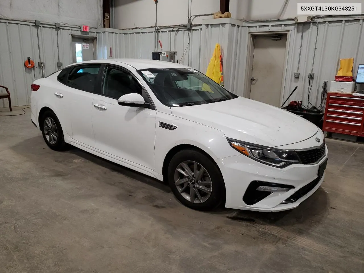 5XXGT4L30KG343251 2019 Kia Optima Lx