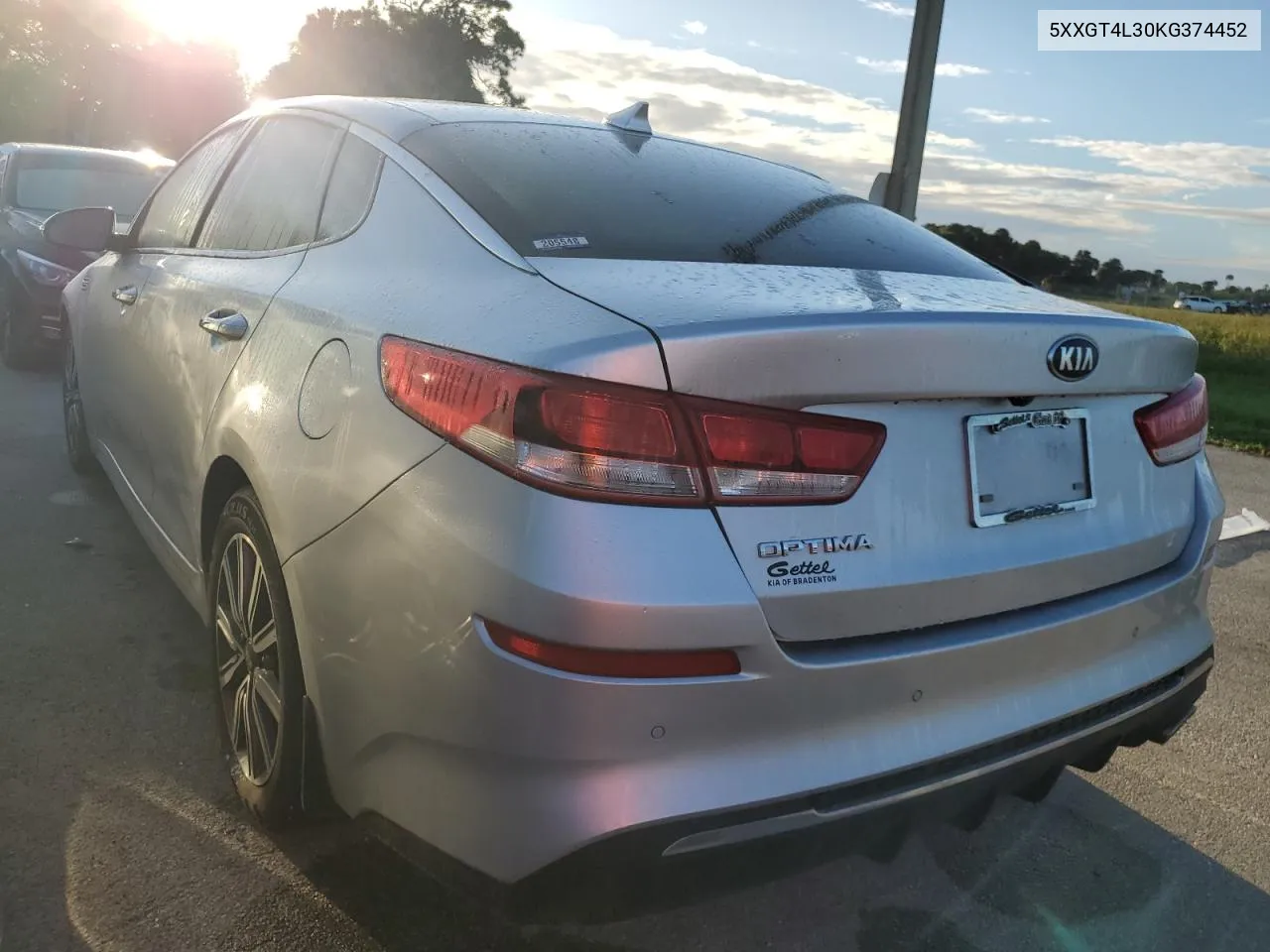 2019 Kia Optima Lx VIN: 5XXGT4L30KG374452 Lot: 74695424