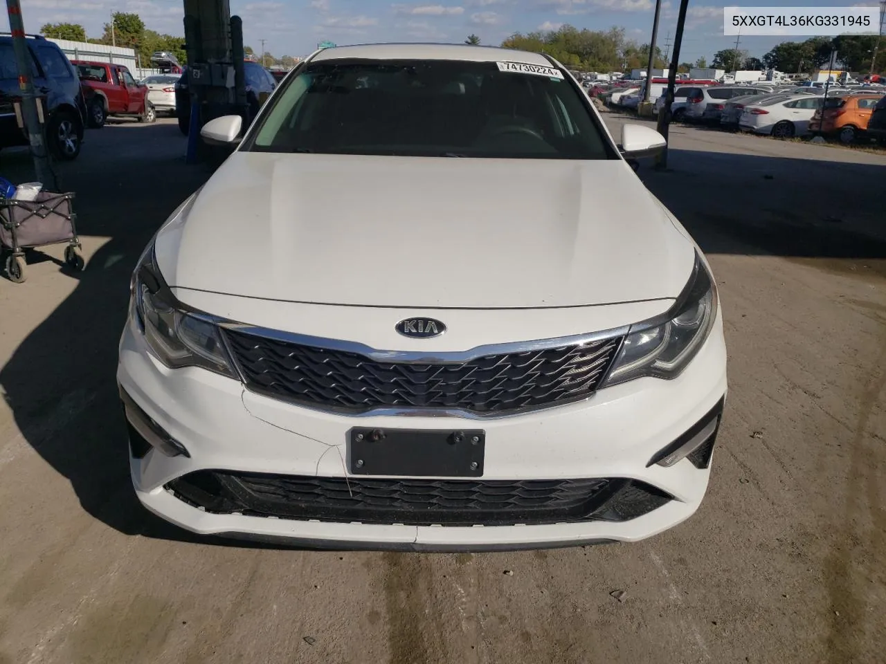 5XXGT4L36KG331945 2019 Kia Optima Lx