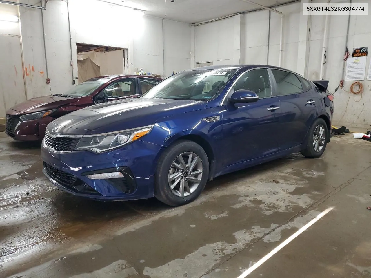 5XXGT4L32KG304774 2019 Kia Optima Lx