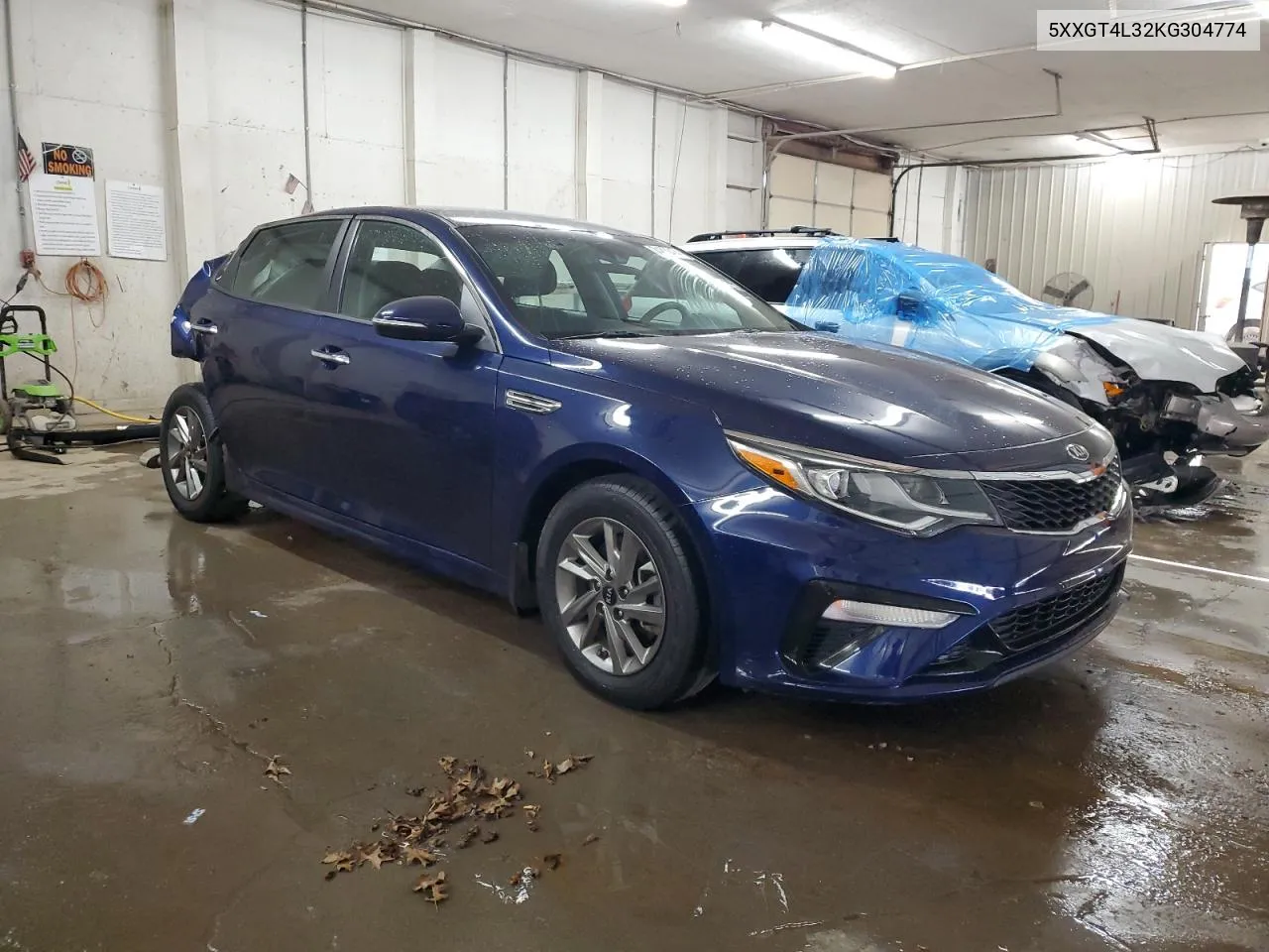 5XXGT4L32KG304774 2019 Kia Optima Lx