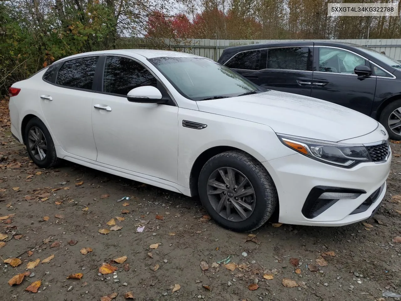 2019 Kia Optima Lx VIN: 5XXGT4L34KG322788 Lot: 74905904