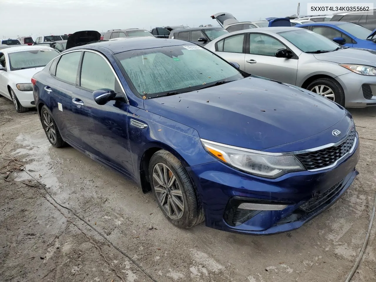 2019 Kia Optima Lx VIN: 5XXGT4L34KG355662 Lot: 74916284