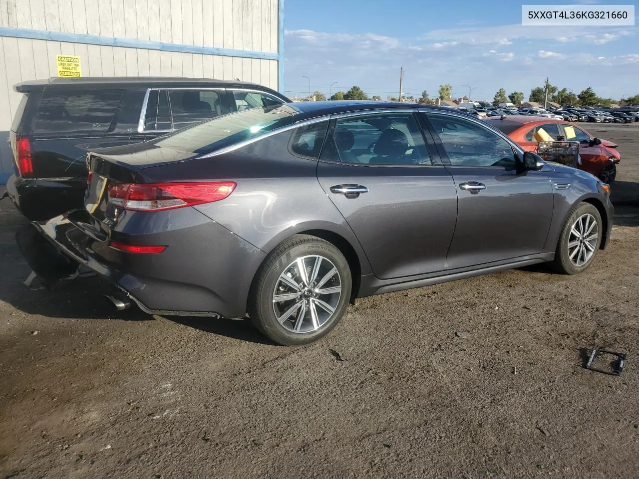 5XXGT4L36KG321660 2019 Kia Optima Lx