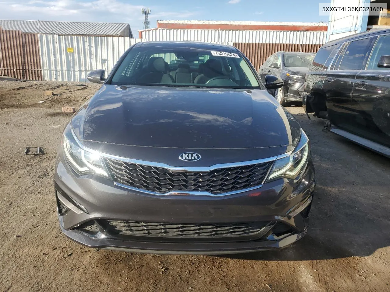 5XXGT4L36KG321660 2019 Kia Optima Lx