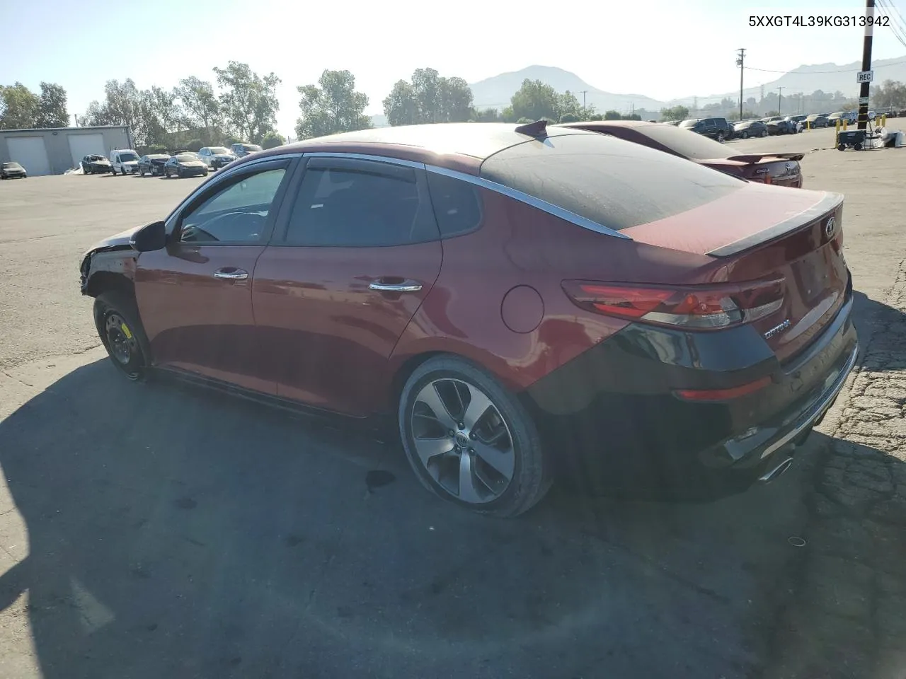 2019 Kia Optima Lx VIN: 5XXGT4L39KG313942 Lot: 75048574