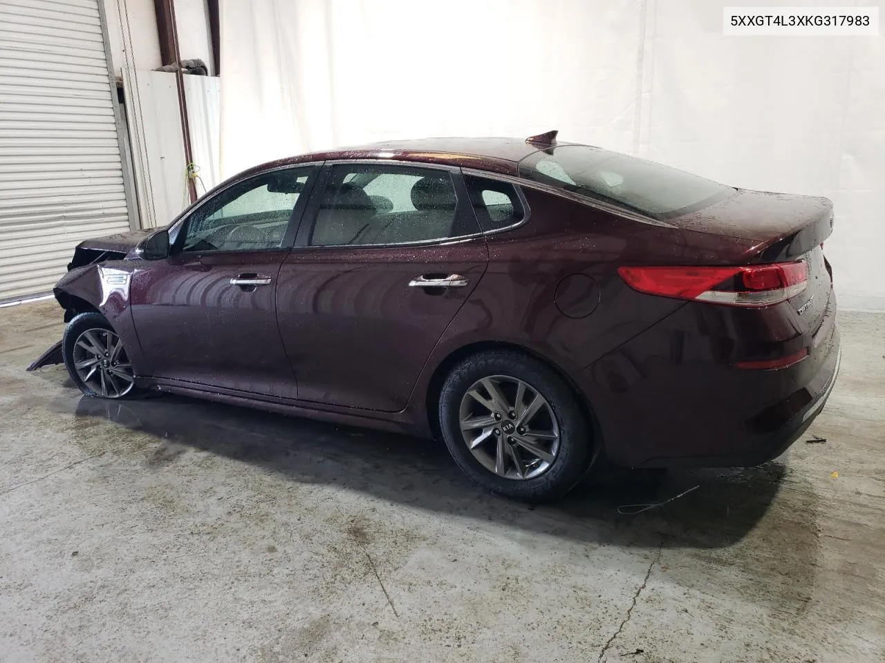 2019 Kia Optima Lx VIN: 5XXGT4L3XKG317983 Lot: 75096444