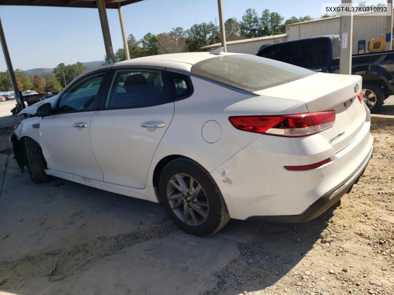 2019 Kia Optima Lx VIN: 5XXGT4L37KG310893 Lot: 75204104