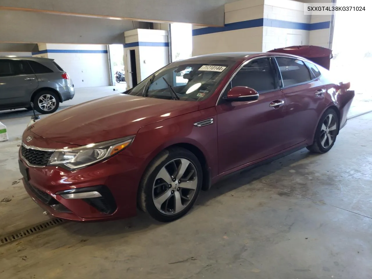 2019 Kia Optima Lx VIN: 5XXGT4L38KG371024 Lot: 75210144