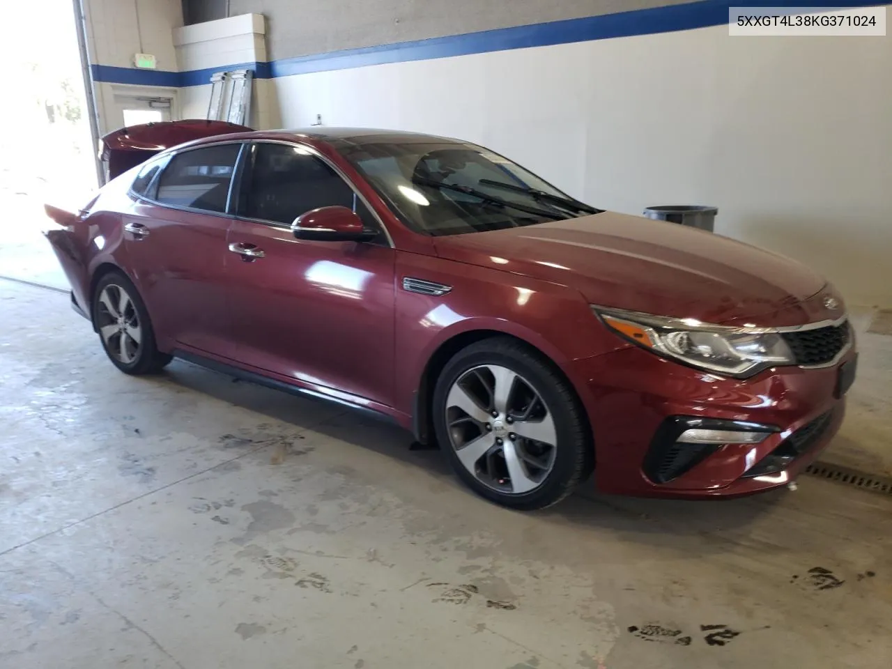 2019 Kia Optima Lx VIN: 5XXGT4L38KG371024 Lot: 75210144