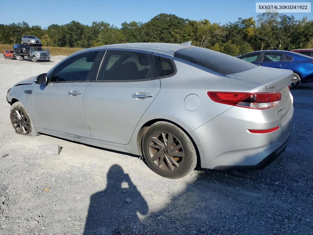 2019 Kia Optima Lx VIN: 5XXGT4L30KG341922 Lot: 75213354