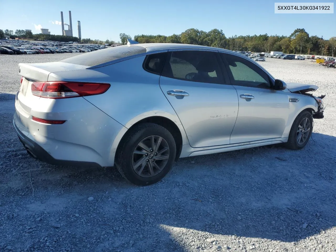 2019 Kia Optima Lx VIN: 5XXGT4L30KG341922 Lot: 75213354