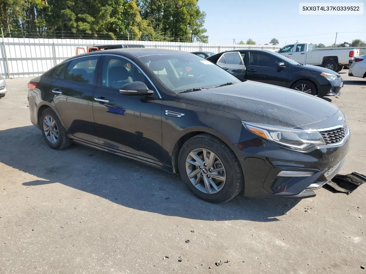 2019 Kia Optima Lx VIN: 5XXGT4L37KG339522 Lot: 75551754