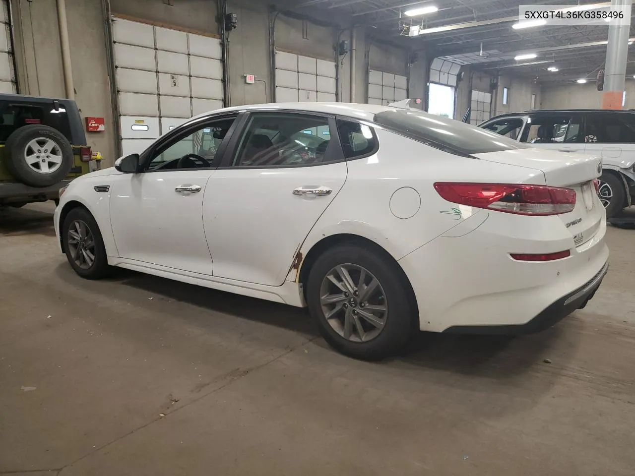 2019 Kia Optima Lx VIN: 5XXGT4L36KG358496 Lot: 75552934