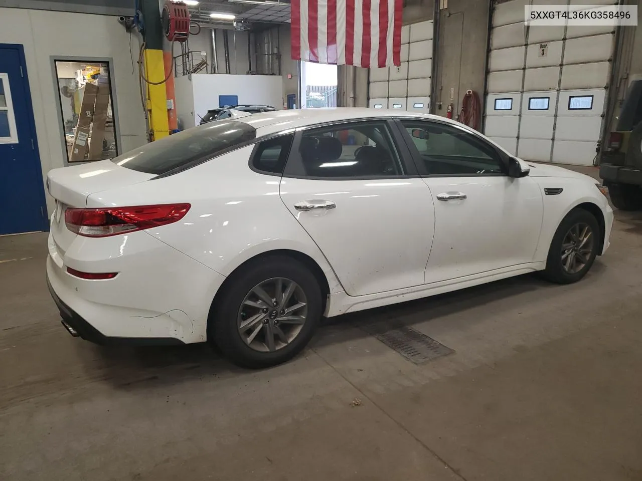 2019 Kia Optima Lx VIN: 5XXGT4L36KG358496 Lot: 75552934