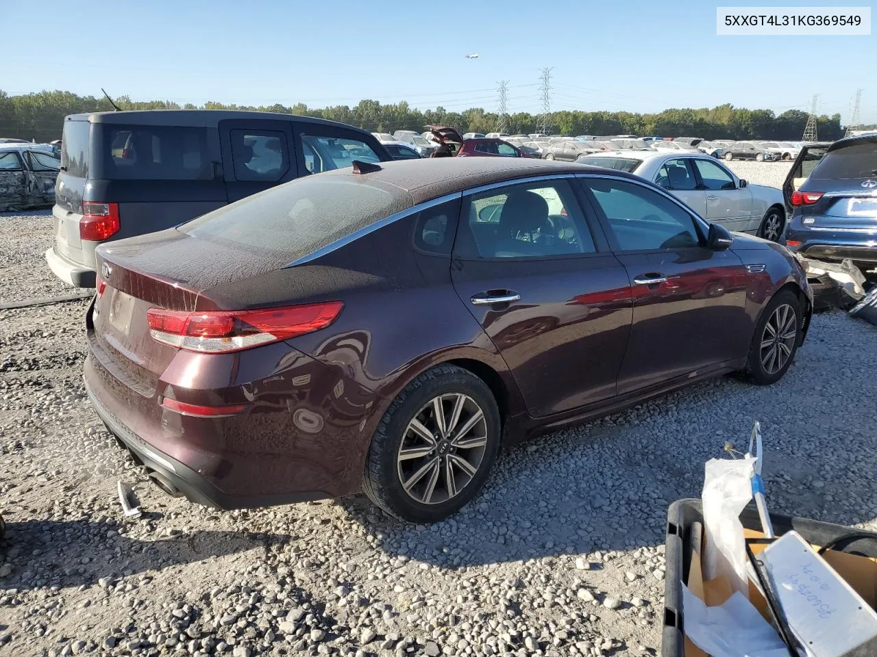 2019 Kia Optima Lx VIN: 5XXGT4L31KG369549 Lot: 75602544