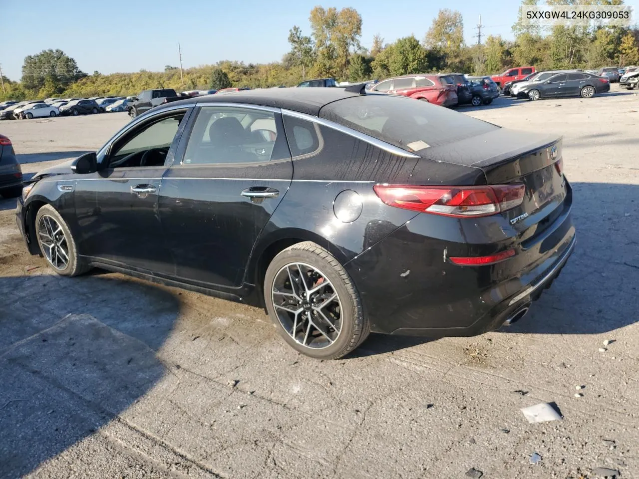 2019 Kia Optima Sx VIN: 5XXGW4L24KG309053 Lot: 75651264