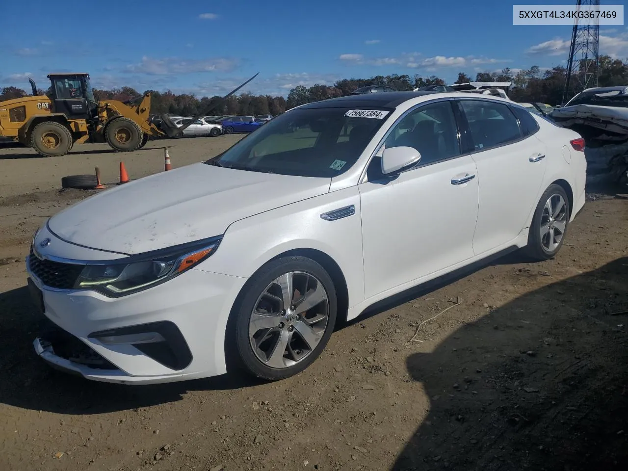 2019 Kia Optima Lx VIN: 5XXGT4L34KG367469 Lot: 75667384