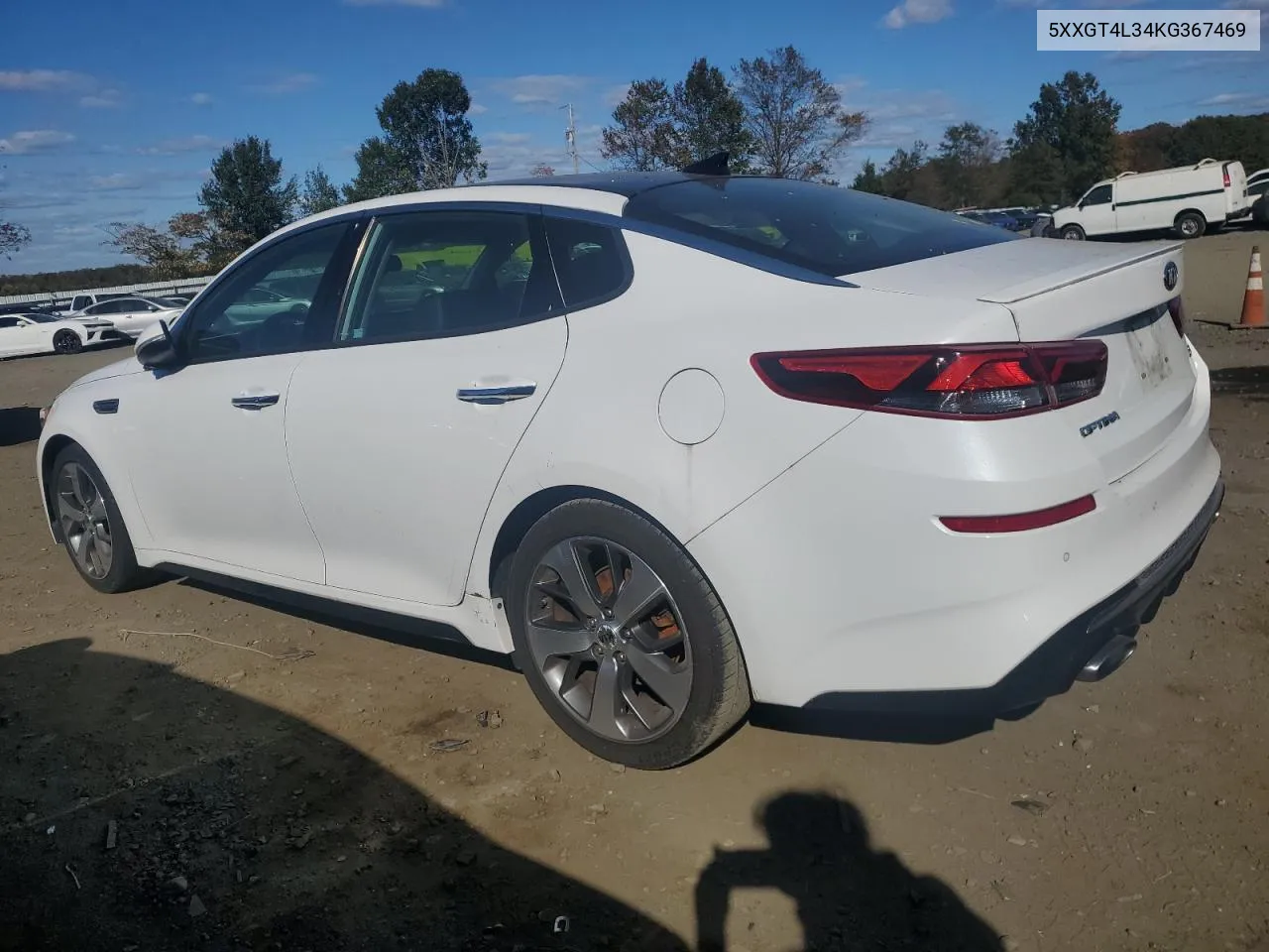 2019 Kia Optima Lx VIN: 5XXGT4L34KG367469 Lot: 75667384