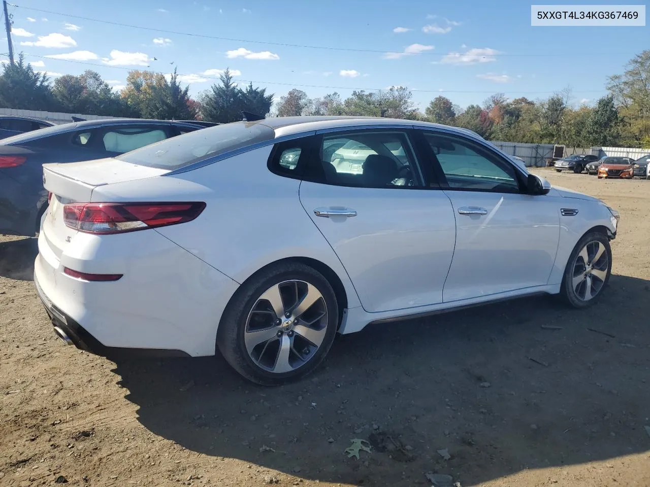 2019 Kia Optima Lx VIN: 5XXGT4L34KG367469 Lot: 75667384