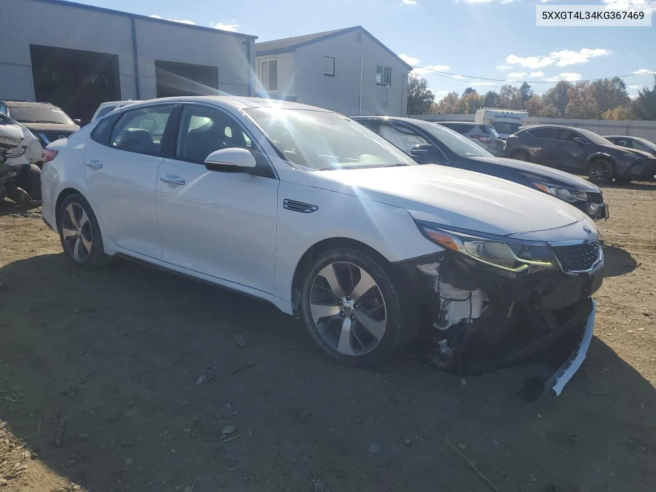 2019 Kia Optima Lx VIN: 5XXGT4L34KG367469 Lot: 75667384