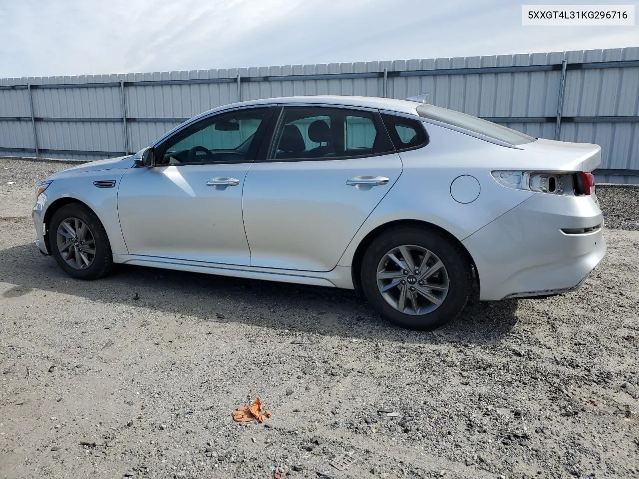 2019 Kia Optima Lx VIN: 5XXGT4L31KG296716 Lot: 75733394