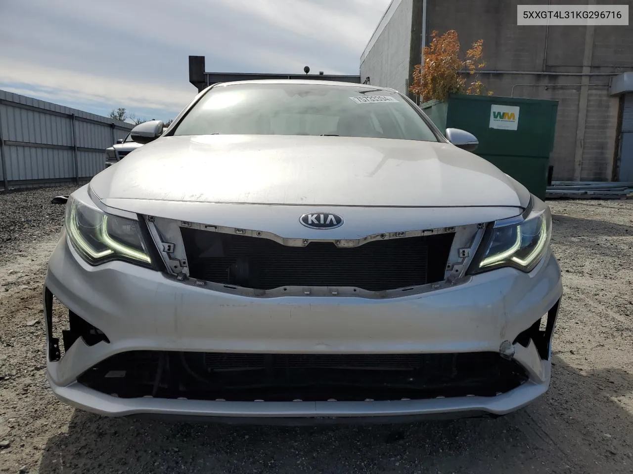 5XXGT4L31KG296716 2019 Kia Optima Lx