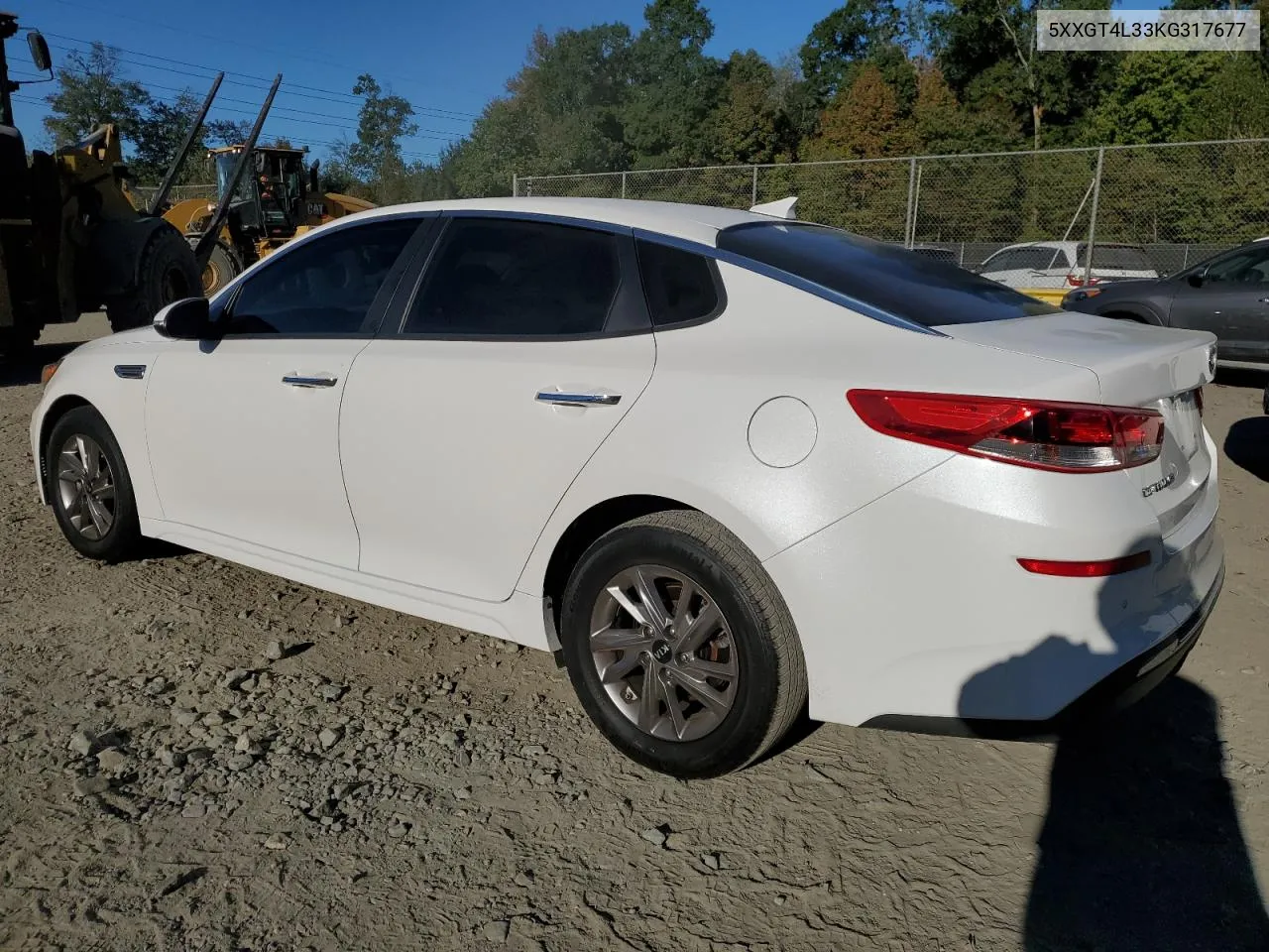 2019 Kia Optima Lx VIN: 5XXGT4L33KG317677 Lot: 75802974