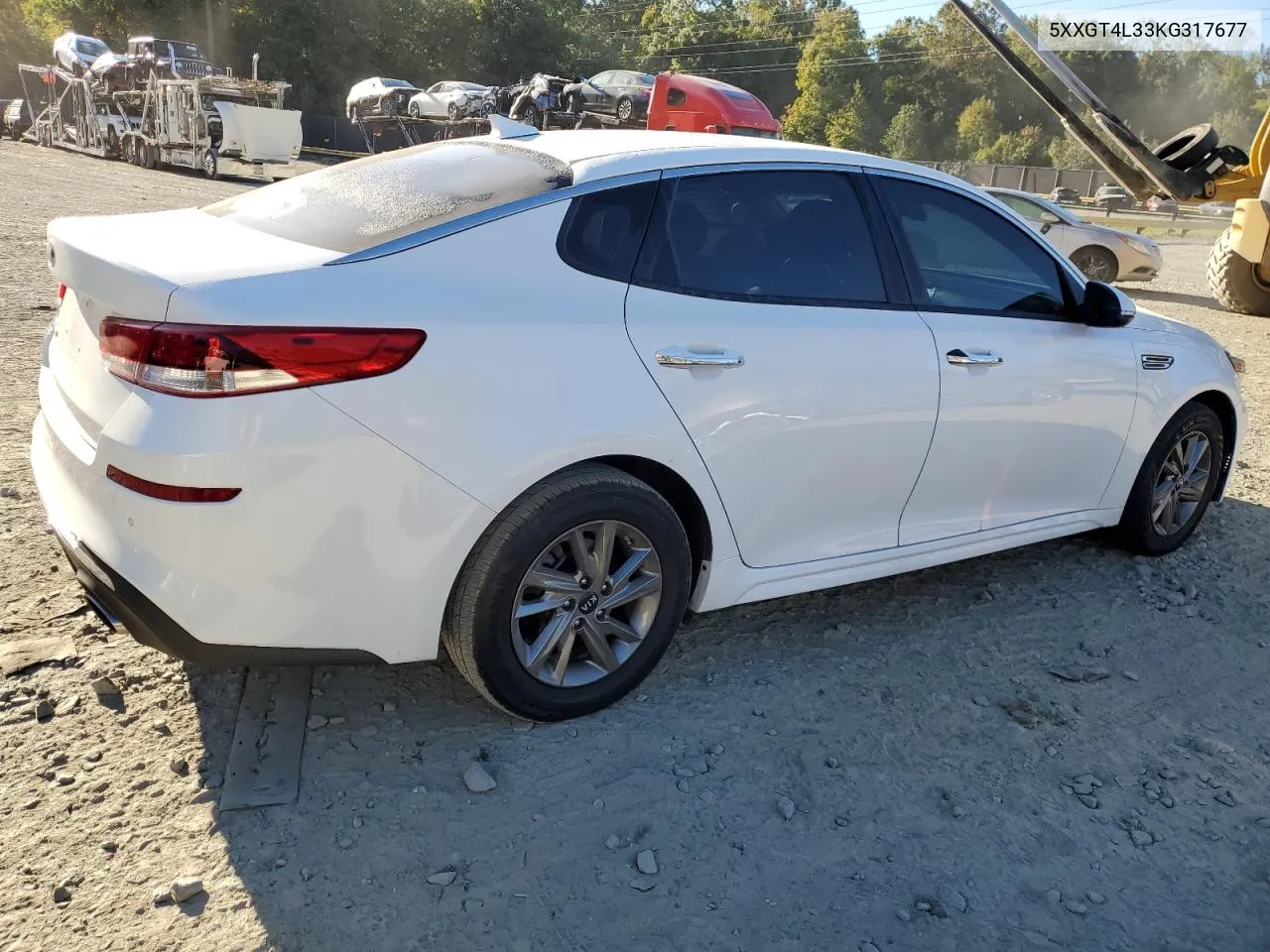 5XXGT4L33KG317677 2019 Kia Optima Lx